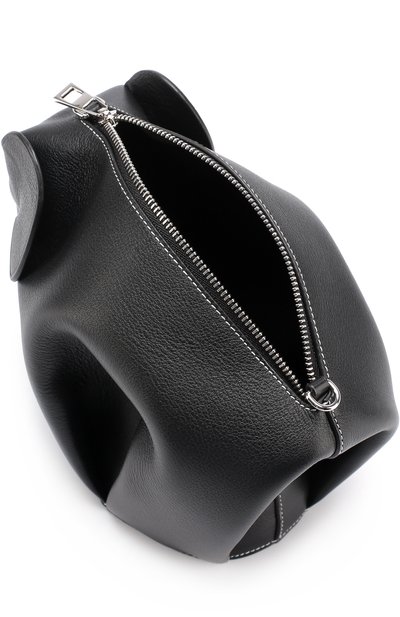 Сумка elephant LOEWE черного цвета по цене 72350 руб., арт. 199.30.M93, фото 4 Сумка elephant LOEWE, арт. 199.30.M93, фото 4