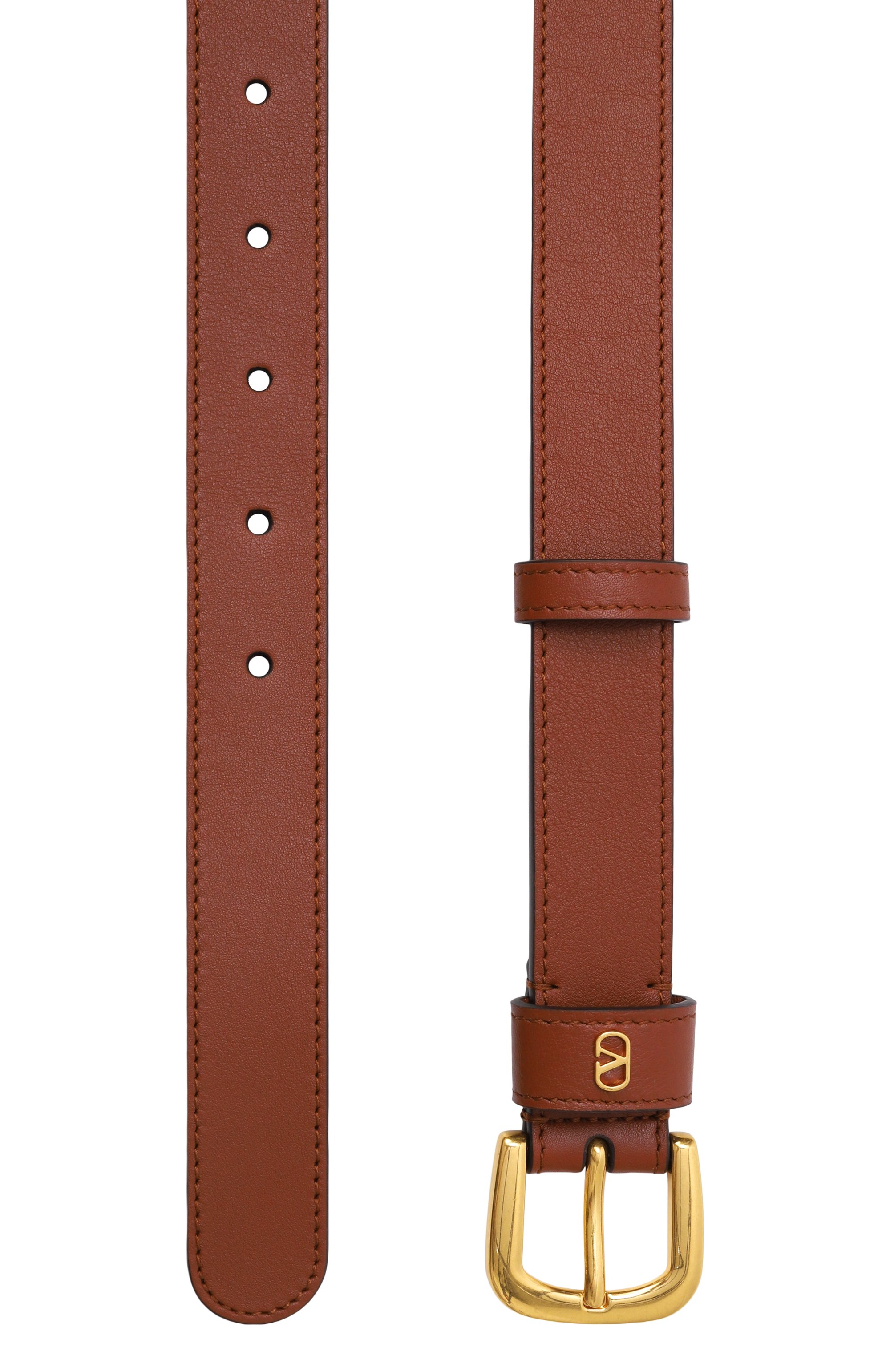 Кожаный ремень VALENTINO, арт. 7W2T0SM1/PPU, фото 3