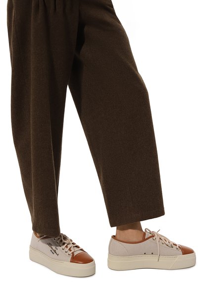 Комбинированные кеды SANTONI, арт. WBGE612410SSTTW8I57, фото 3