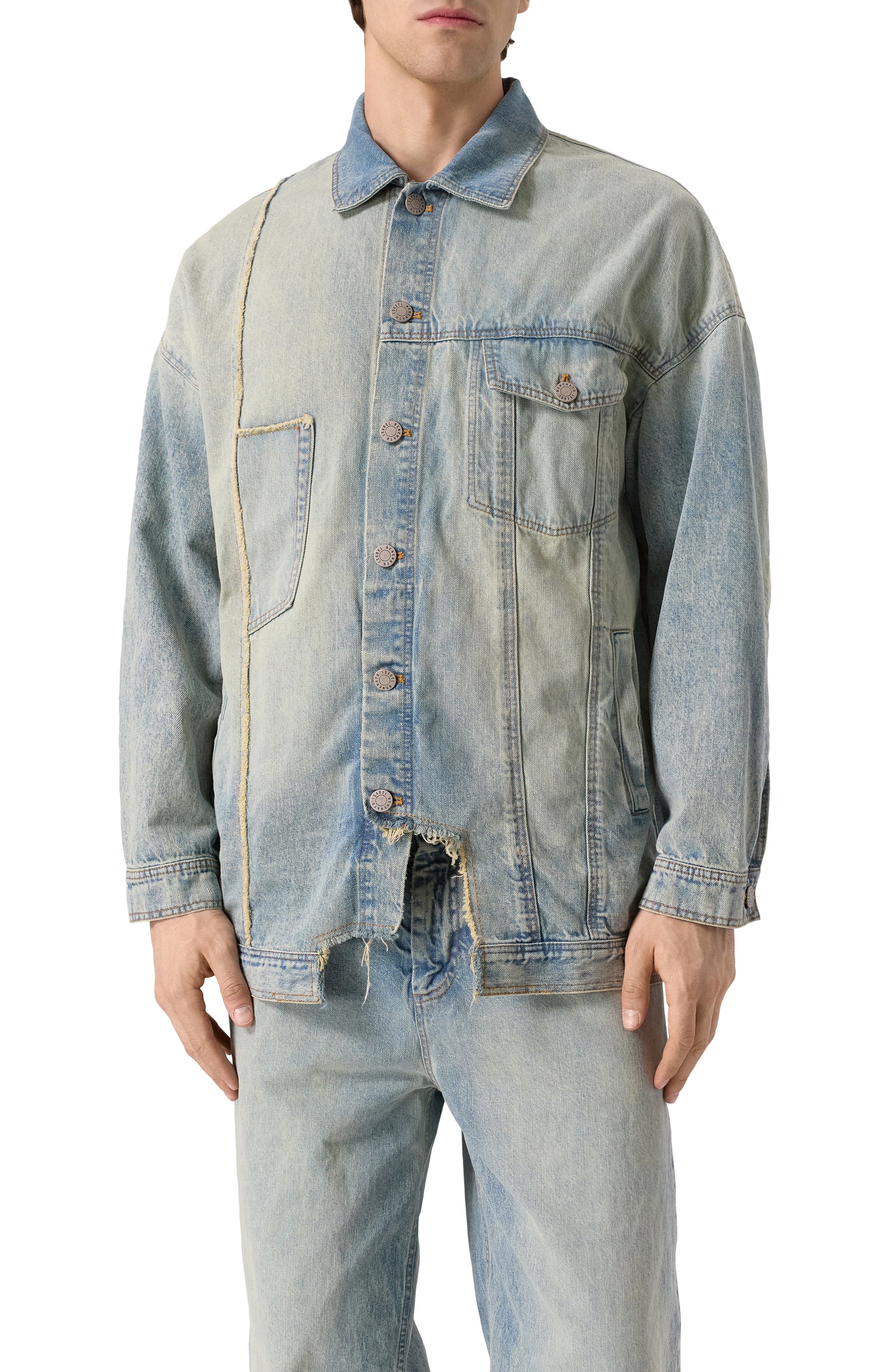 Джинсовая куртка ISABEL BENENATO, арт. UW46DS25, фото 3