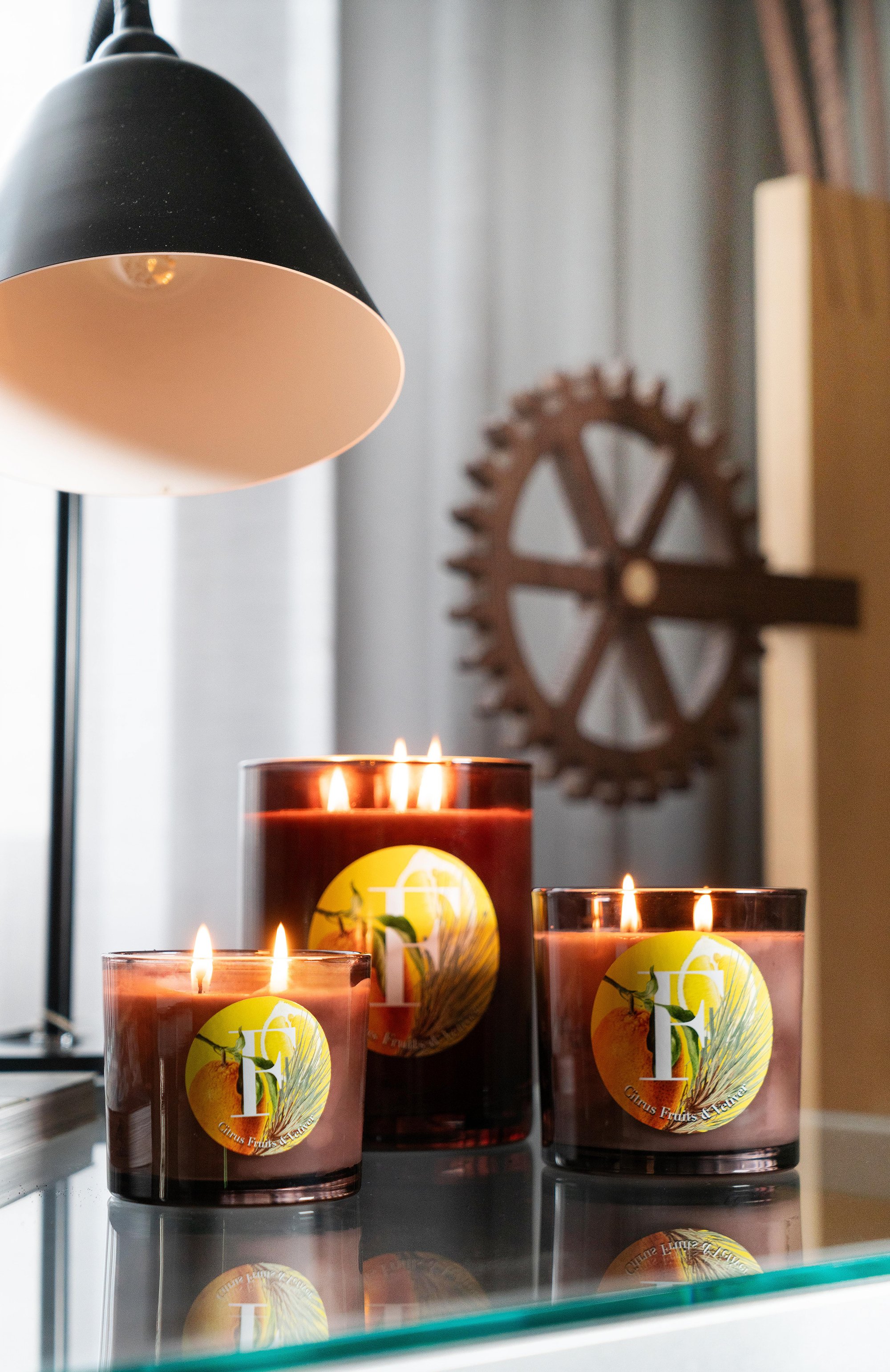 Свеча citrus fruits & vetiver (200g) PERNICI, арт. 8001962089456, фото 2