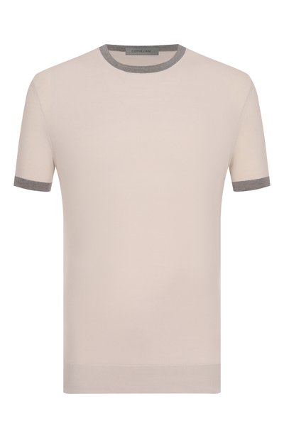 Мужской джемпер из хлопка и шелка CORNELIANI, арт. 25M520-2525102