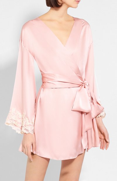 Шелковый халат LA PERLA, арт. 0019230, фото 3