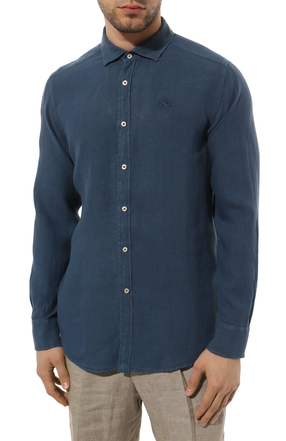 Льняная рубашка LA MARTINA, арт. VMC007/TL319, фото 3