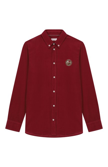 Хлопковая рубашка BRUNELLO CUCINELLI, арт. BL688C314C