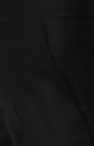 Шерстяные брюки STELLA MCCARTNEY черного цвета по цене 42400 руб., арт. 529866/SGB07, фото 5 Шерстяные брюки STELLA MCCARTNEY, арт. 529866/SGB07, фото 5