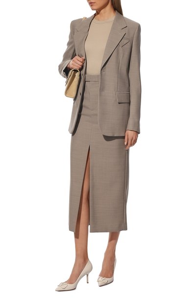 Кожаные туфли vlogo signature VALENTINO, арт. XW2S0R78/MZF, фото 2