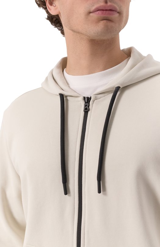 Хлопковая толстовка Bogner Fire+Ice 84277936 Кремовый  84277936 Фото 5