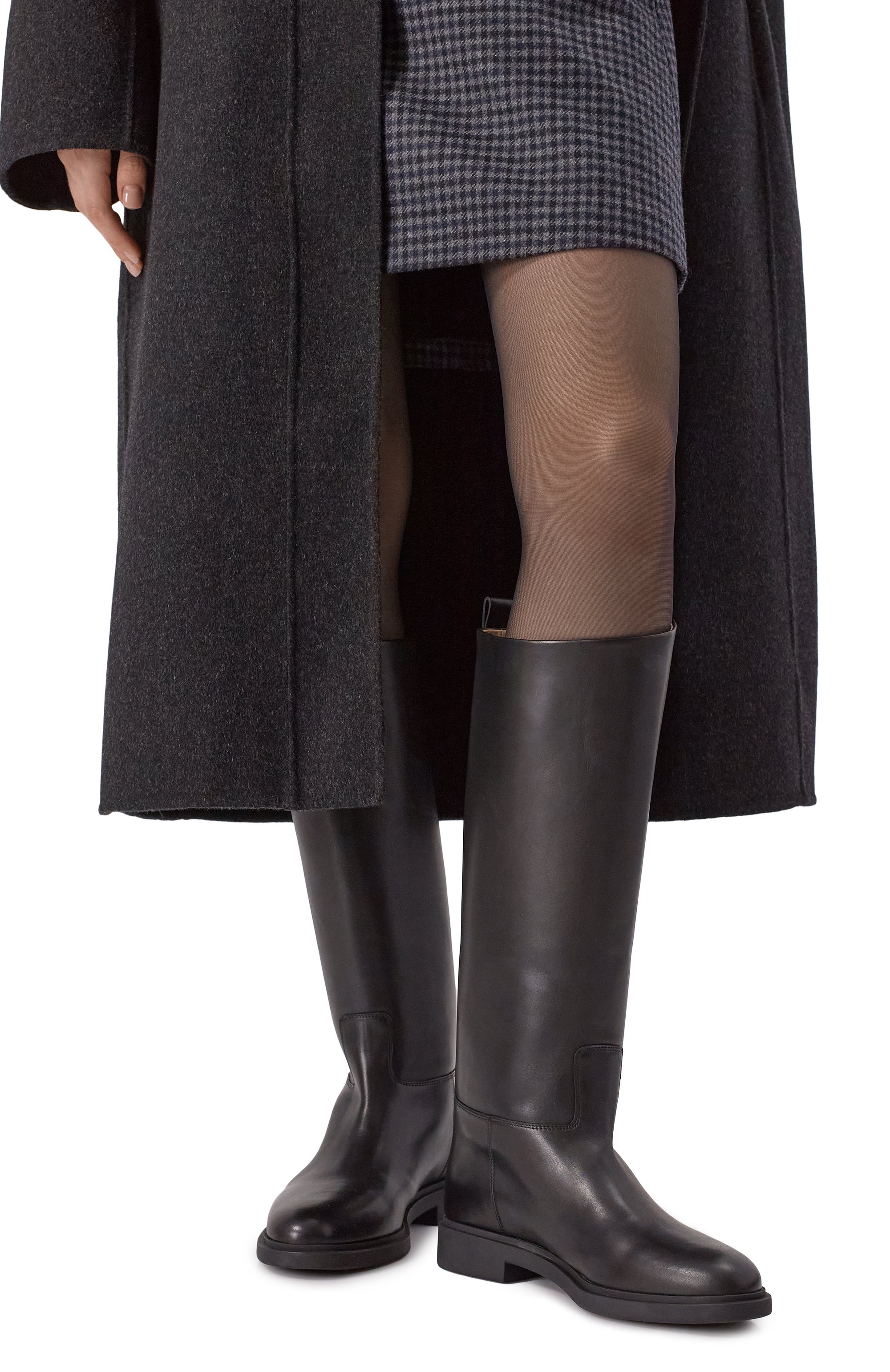 Кожаные сапоги 12 STOREEZ, арт. 133809, фото 2