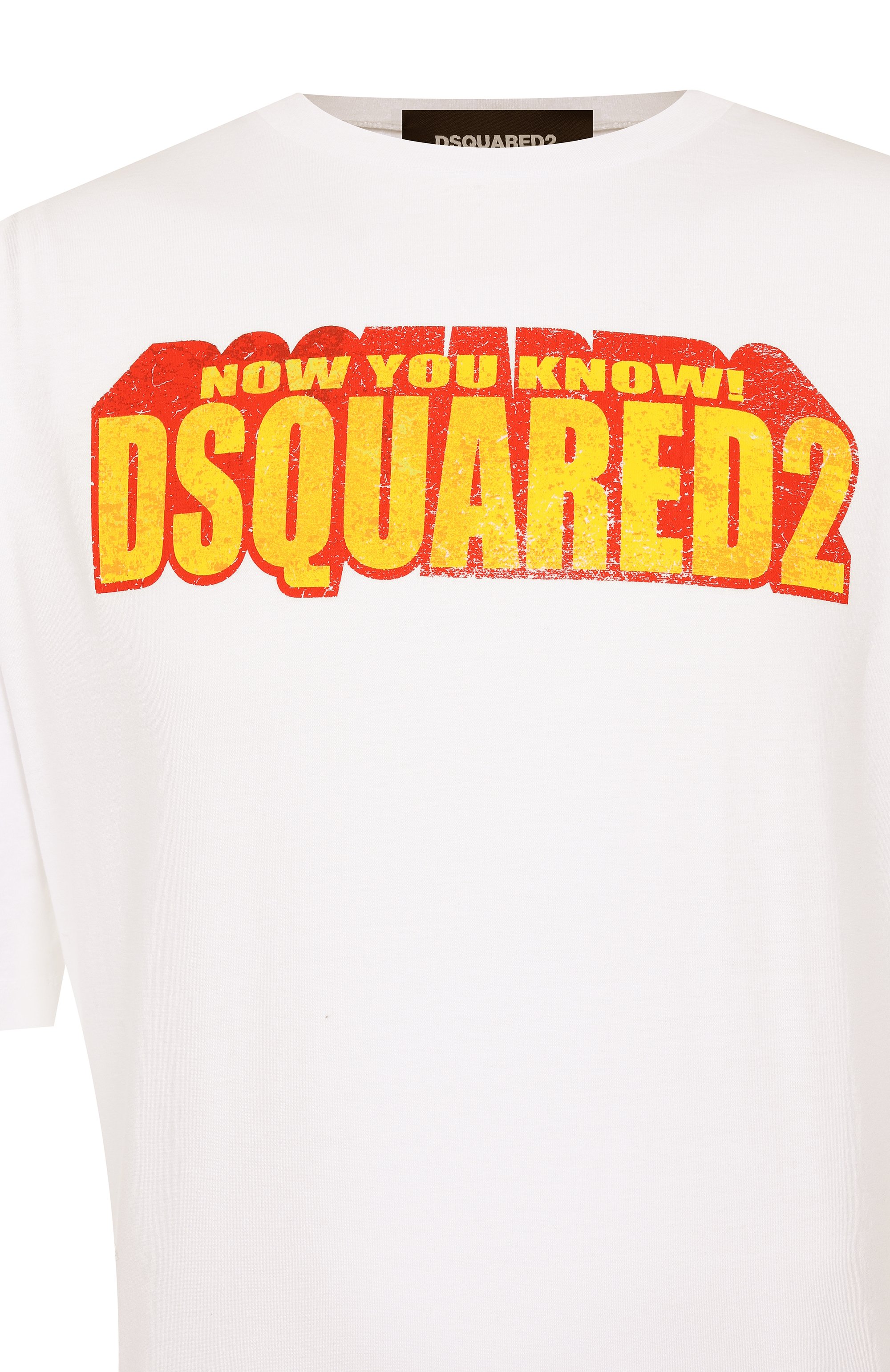 Хлопковая футболка DSQUARED2, арт. S71GD1553/S23009, фото 6