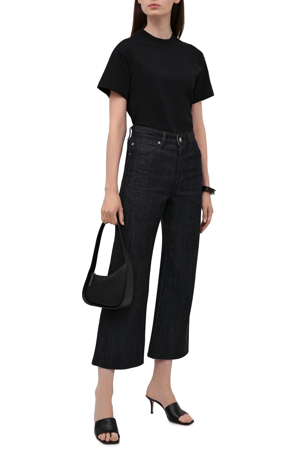 Комплект из трех хлопковых футболок JIL SANDER черного цвета по цене 39550 руб., арт. JPPT706540-WT248808, фото 2 Комплект из трех хлопковых футболок JIL SANDER, арт. JPPT706540-WT248808, фото 2