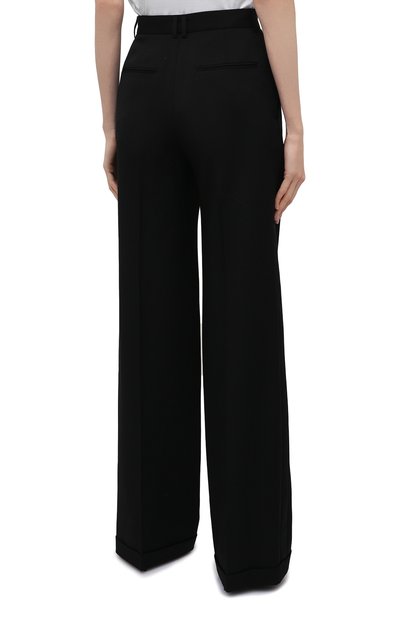 Шерстяные брюки SAINT LAURENT, арт. 654036/Y512W, фото 4