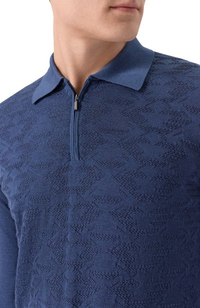 Поло из кашемира и шелка ZILLI, арт. KZP001M0330VVAE00, фото 5