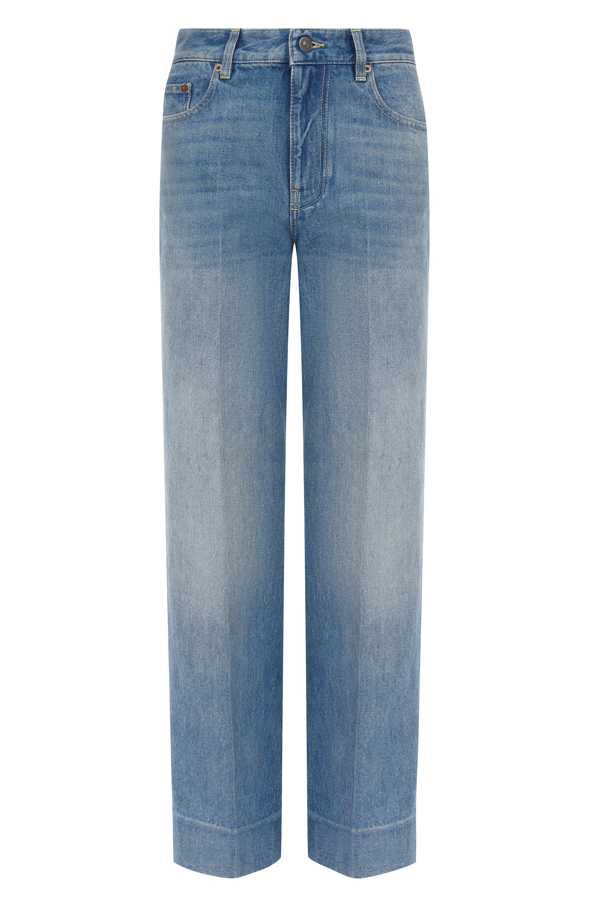 Джинсы VALENTINO голубого цвета по цене 131500 руб., арт. 7B3DD20G9HC, фото 1 Джинсы VALENTINO, арт. 7B3DD20G9HC, фото 1