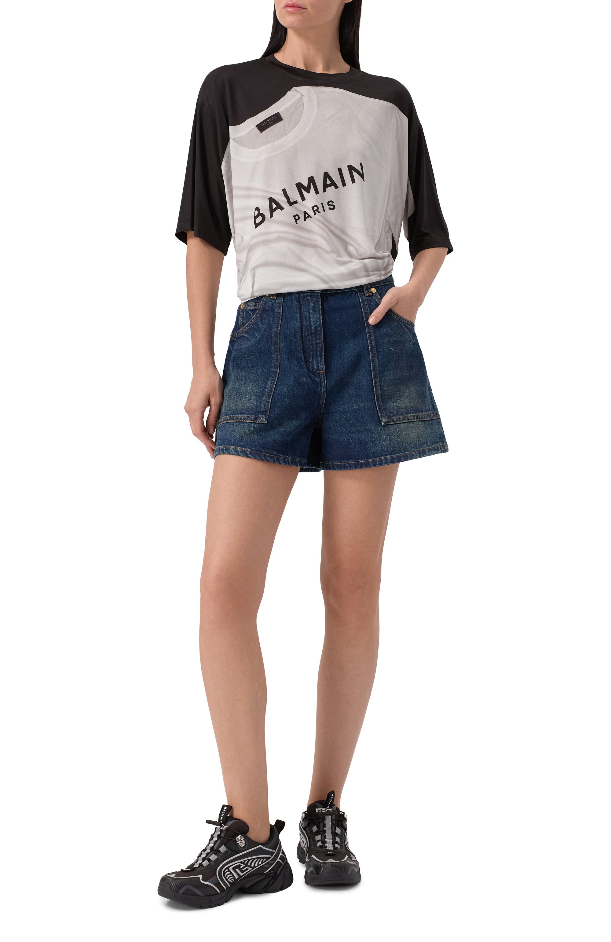 Кроссовки cosmic dust BALMAIN, арт. EN1VI733/TTAR, фото 2