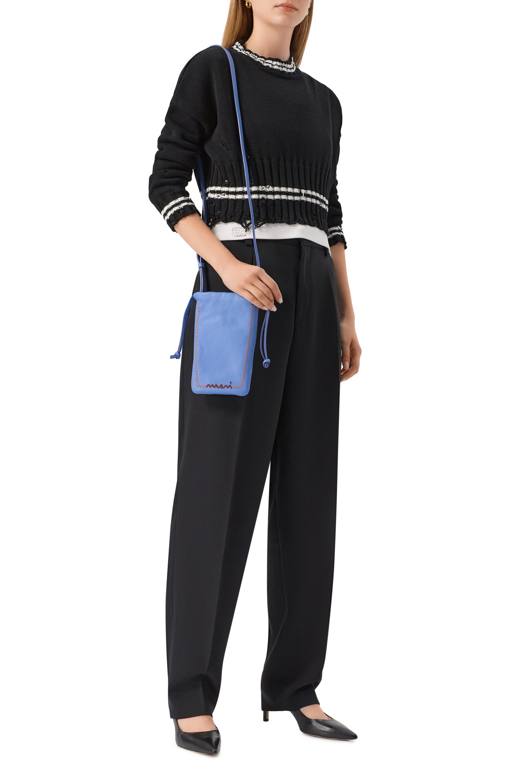 Кожаный чехол для телефона MARNI, арт. TEM00035U0/P6533, фото 7