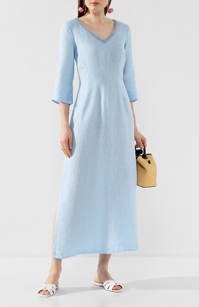 Льняное платье 120% LINO, арт. R0W40FT/0115/S02, фото 2