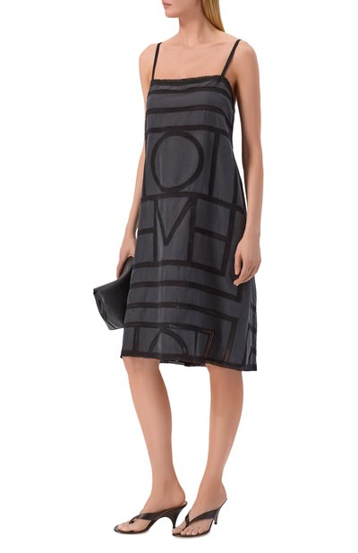 Шелковое платье TOTEME, арт. 253-WRD0266-FB0491, фото 2