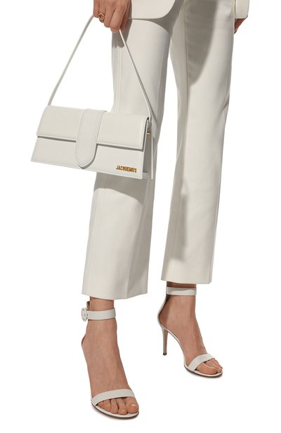 Кожаные босоножки portofino 85 GIANVITO ROSSI белого цвета по цене 99500 руб., арт. G60953.85RIC.NAPBIAN, фото 3 Кожаные босоножки portofino 85 GIANVITO ROSSI, арт. G60953.85RIC.NAPBIAN, фото 3