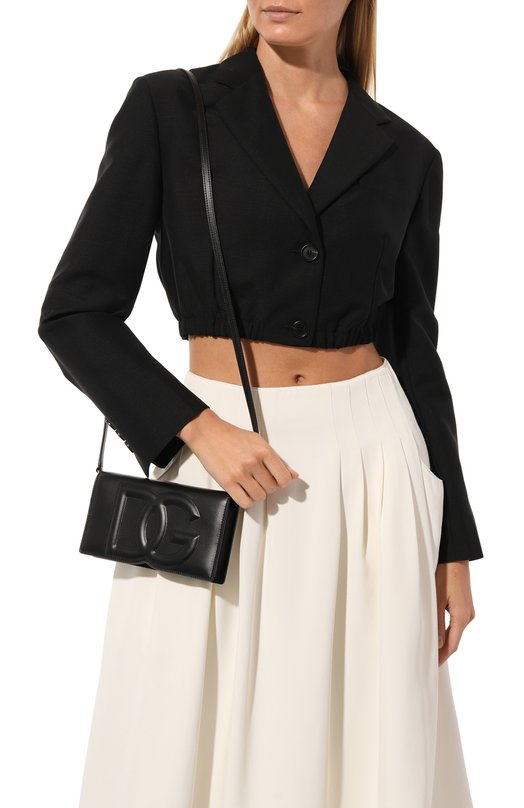 Сумка DG Logo Dolce & Gabbana BI9279_BE9279/AG081_1 Чёрный  BI9279_BE9279/AG081_1 Фото 2