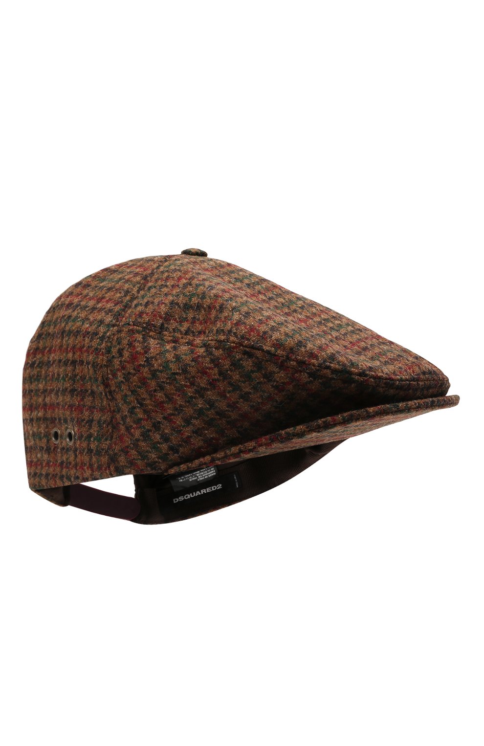 Шерстяное кепи DSQUARED2 коричневого цвета по цене 22200 руб., арт. HAM0036 01W04523, фото 1 Шерстяное кепи DSQUARED2, арт. HAM0036 01W04523, фото 1