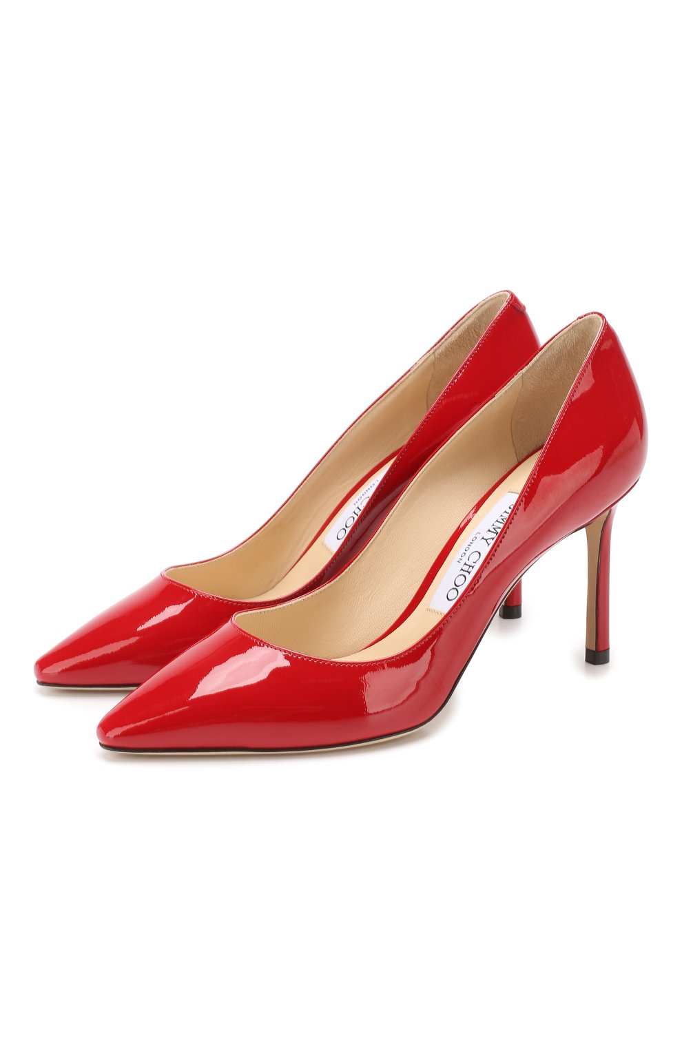 Кожаные туфли romy 85  JIMMY CHOO, арт. R0MY 85/PAT, фото 1