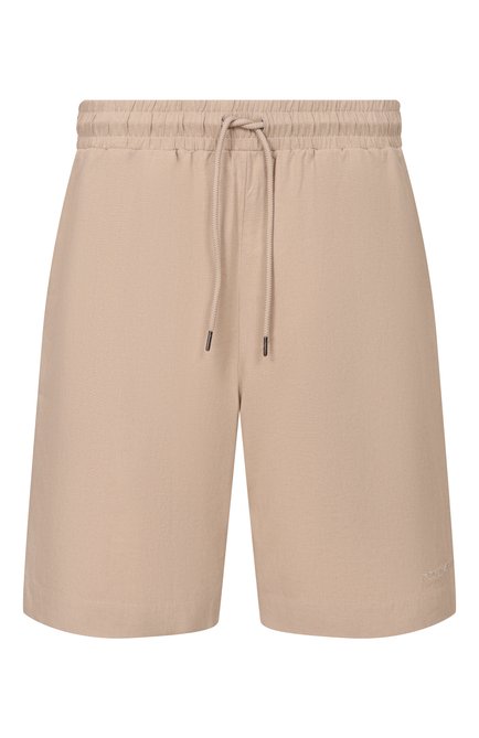 Мужские шорты изо льна и вискозы EMPORIO ARMANI, арт. EM000681/AF20590