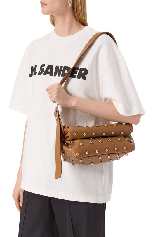 Сумка Rollup small Jil Sander J08WG0048/P8345 Коричневый  J08WG0048/P8345 Фото 2