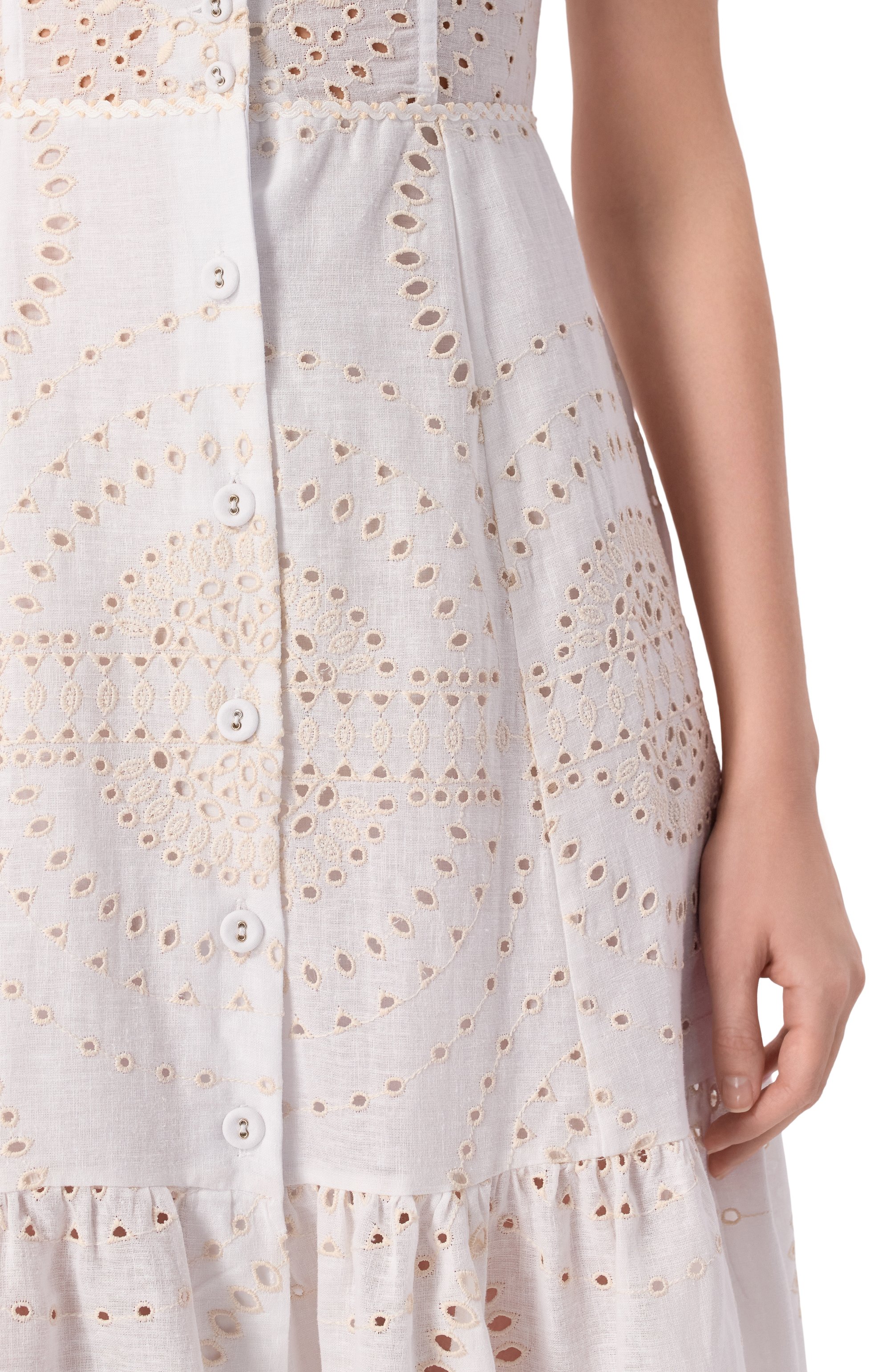 Платье из хлопка и льна CHARO RUIZ IBIZA, арт. 254614, фото 4