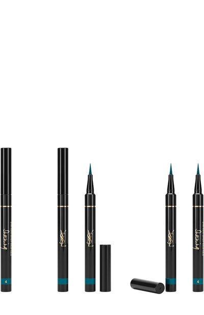 Женские под водка для глаз eyeliner effet faux cils shocking 4 deep green YSL, арт. 3614270282447