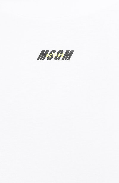 Хлопковая футболка MSGM, арт. 3045MDM02 217298, фото 5