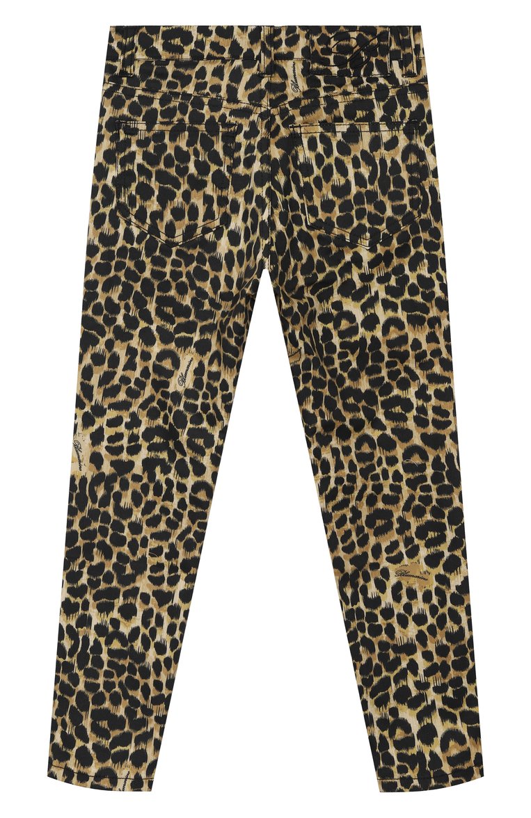 Хлопковые брюки BLUMARINE, арт. BFPA013.0.CEB05/6A-12A, фото 1