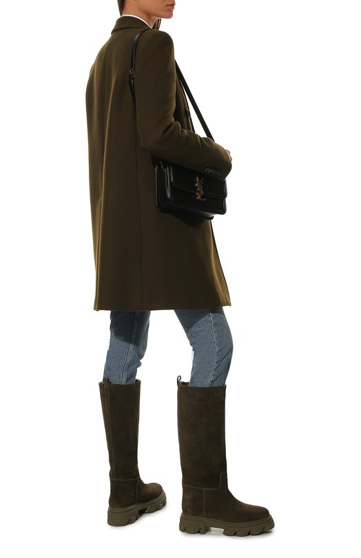 

Замшевые сапоги Perni 07 GIABORGHINI, Чёрный