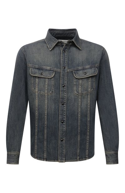Джинсовая рубашка SAINT LAURENT, арт. 663652/Y240A, фото 1