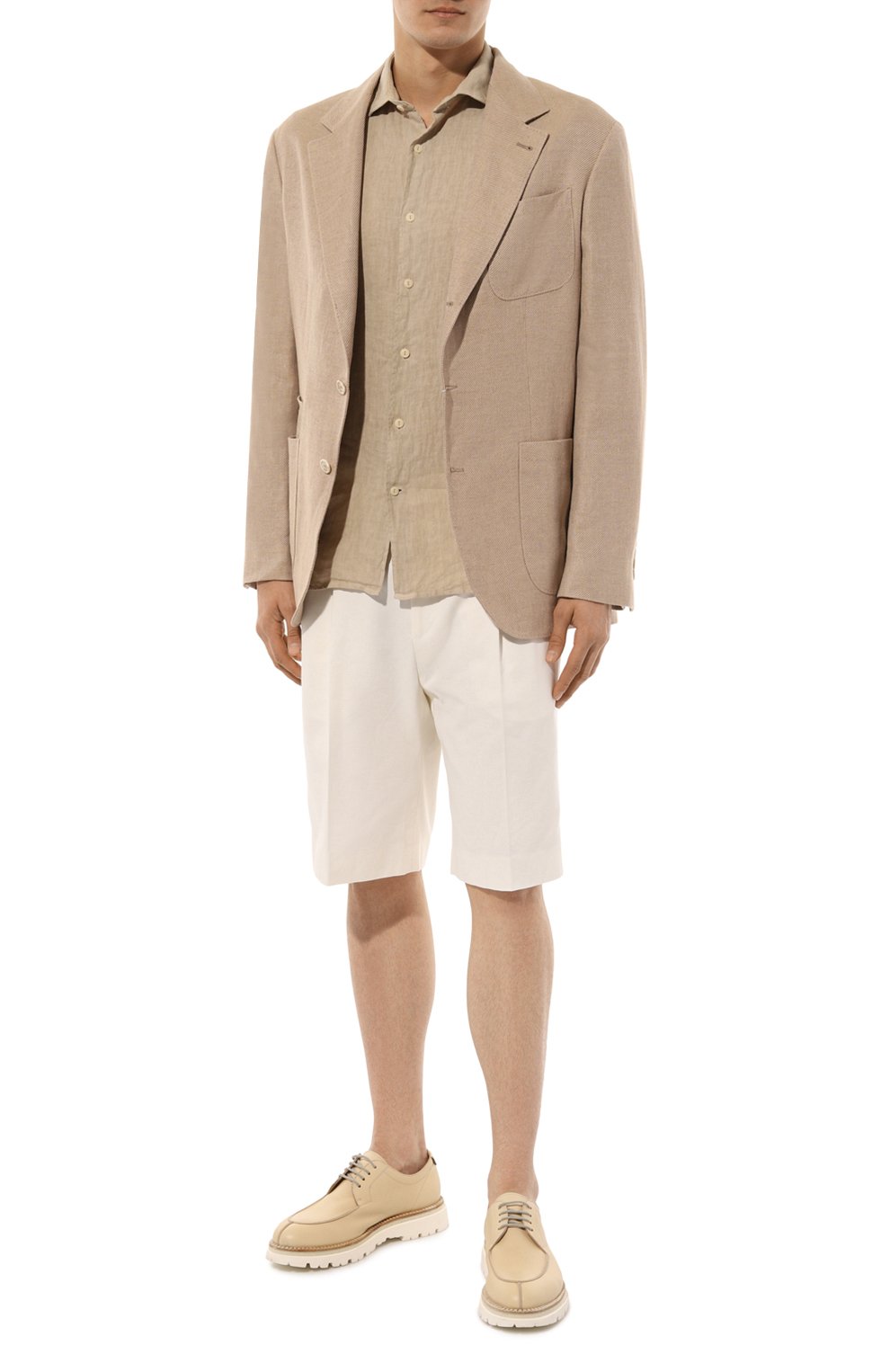 Пиджак изо льна и шерсти BRUNELLO CUCINELLI, арт. MW4827BND, фото 2