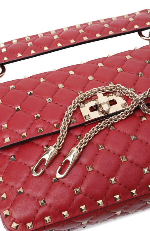 Сумка Rockstud Spike medium Valentino ZW2B0122/NAP/0R0 Красный  ZW2B0122/NAP/0R0 Фото 3