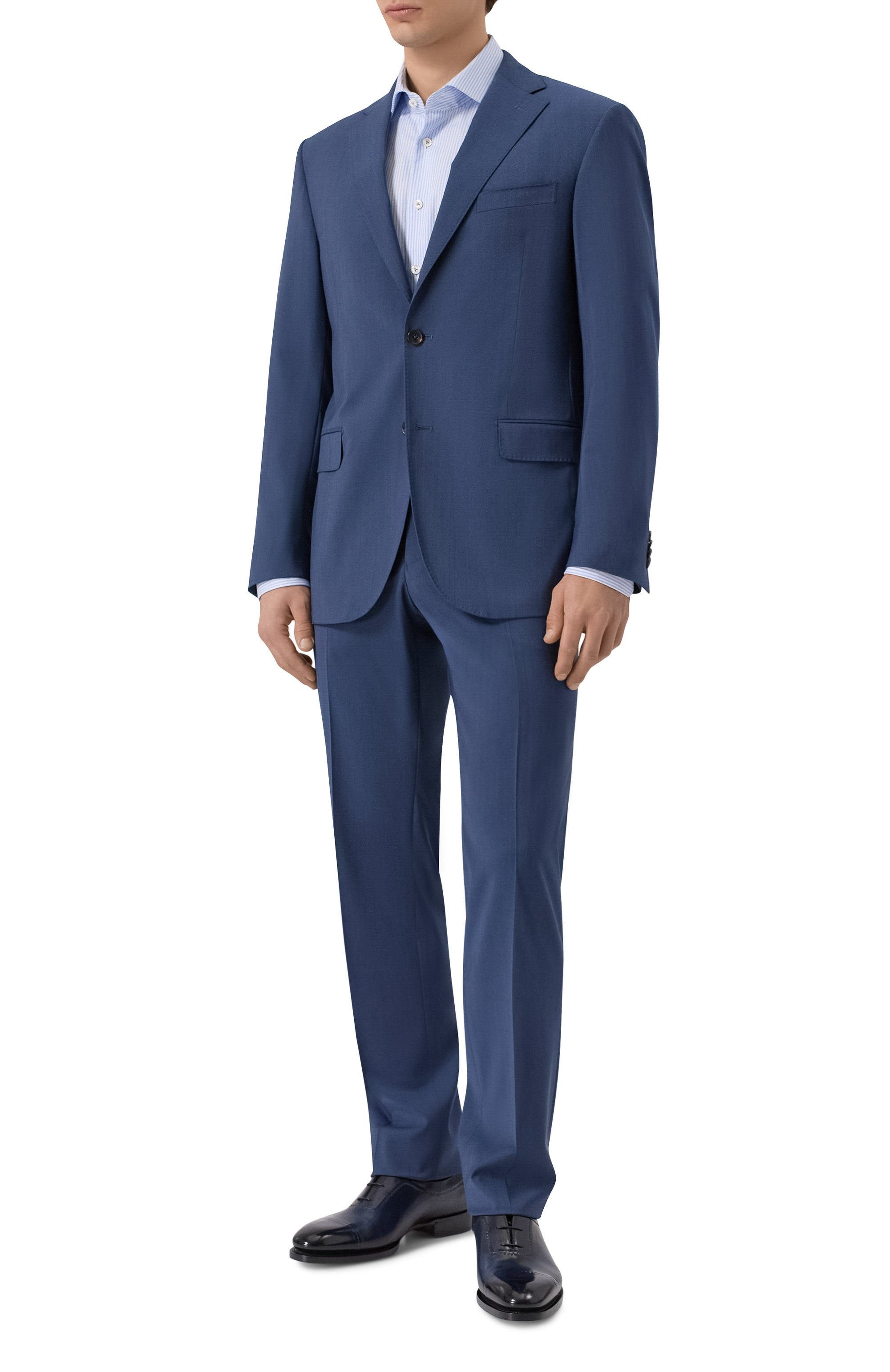 Кожаные оксфорды zephir SANTONI, арт. MLAG19206DD3HWVE, фото 2