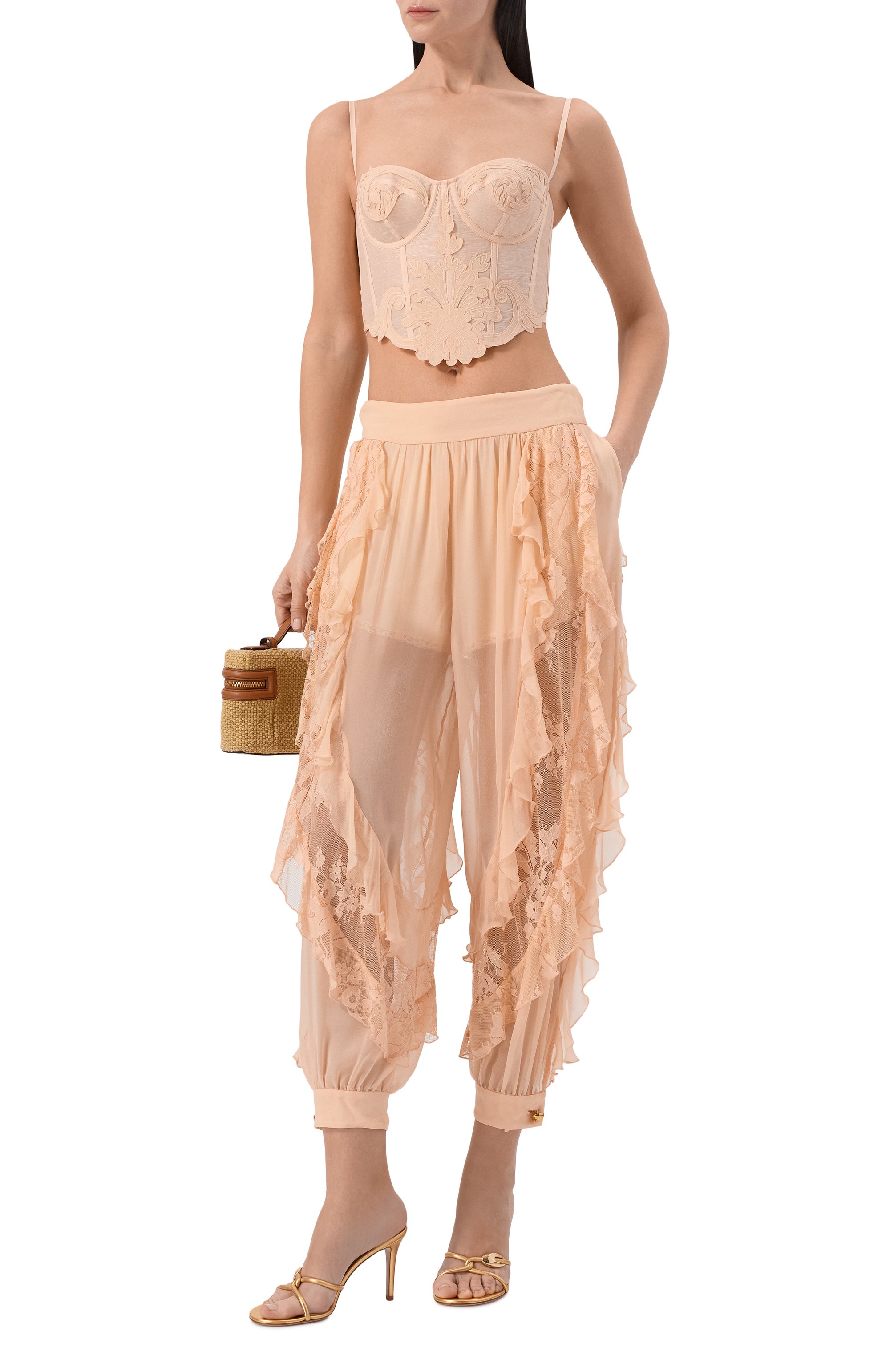 Шелковые джоггеры ZIMMERMANN, арт. 7236PC261, фото 2