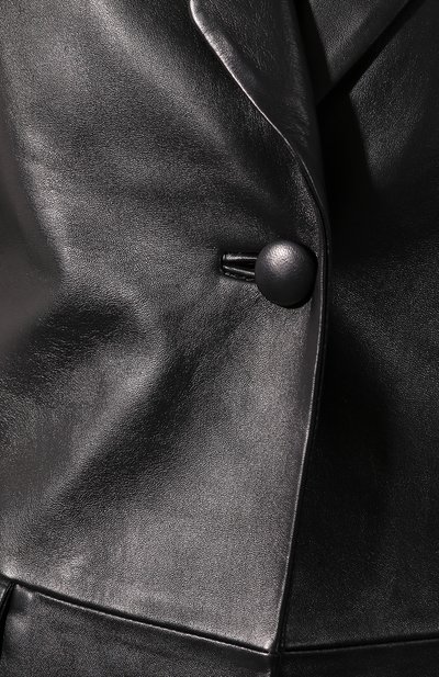 Кожаный жакет OFF-WHITE, арт. 0WJA027S20LEA0011000, фото 5