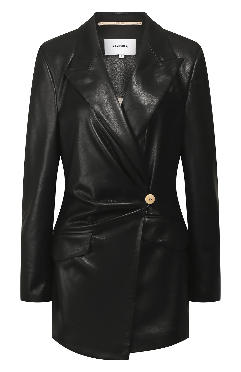 Жакет NANUSHKA, арт. BLAIR_BLACK_VEGAN LEATHER, фото 1