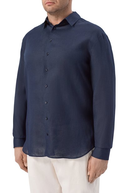 Льняная рубашка GIORGIO ARMANI, арт. 8WGCCZ98/TZC62, фото 3