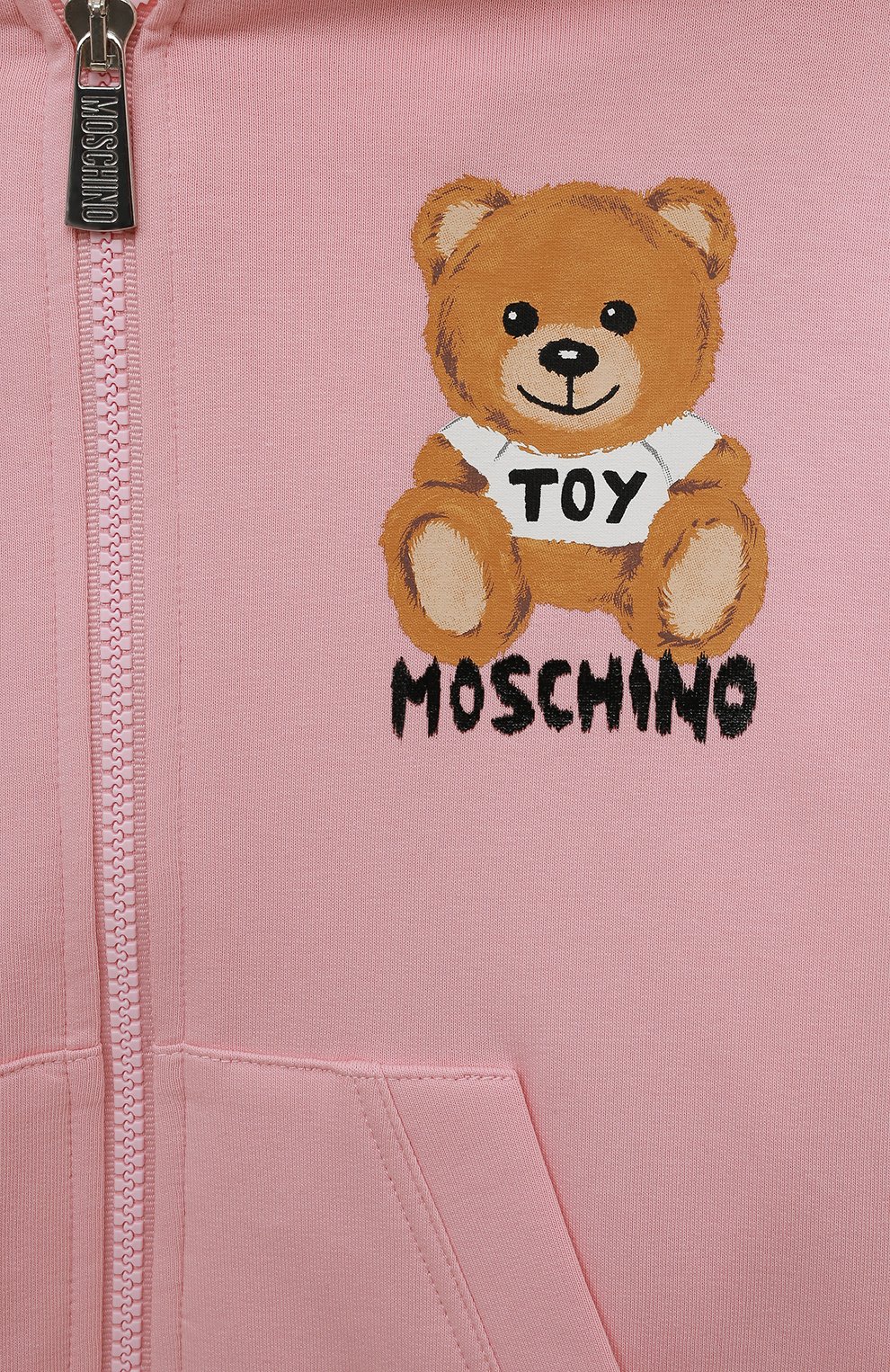 Хлопковая толстовка MOSCHINO, арт. HUF068/LDA38/4A-8A, фото 3