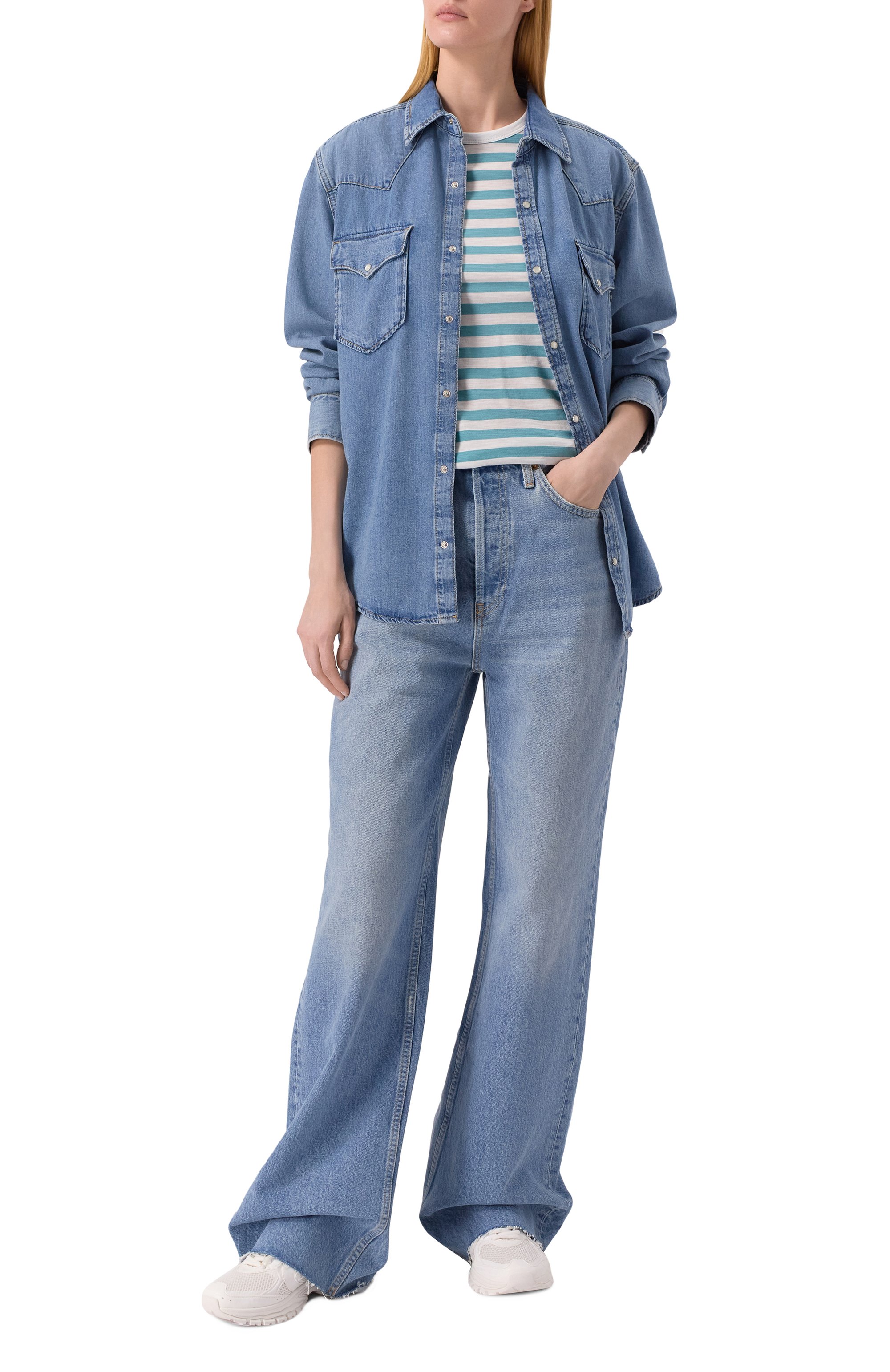 Хлопковая футболка BOSS ORANGE, арт. 50504192, фото 2