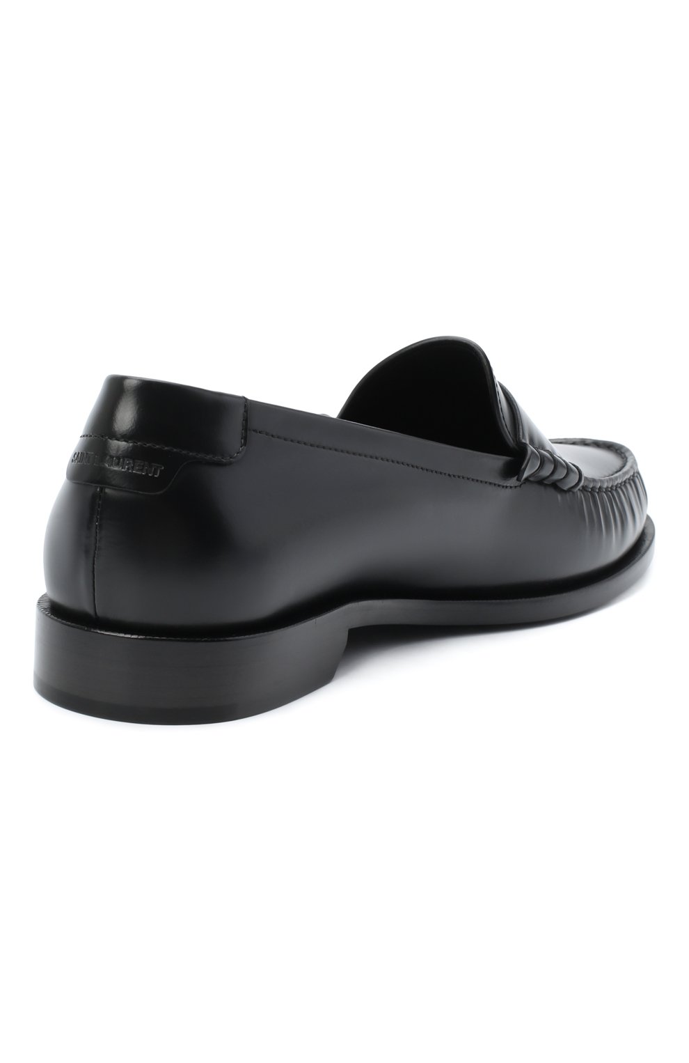 Кожаные пенни-лоферы SAINT LAURENT, арт. 630474/1VUVV, фото 4