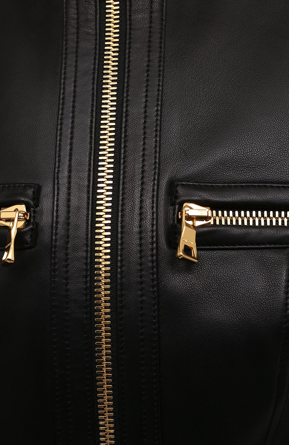 Кожаное платье BALMAIN, арт. WF0R3120/L183, фото 5