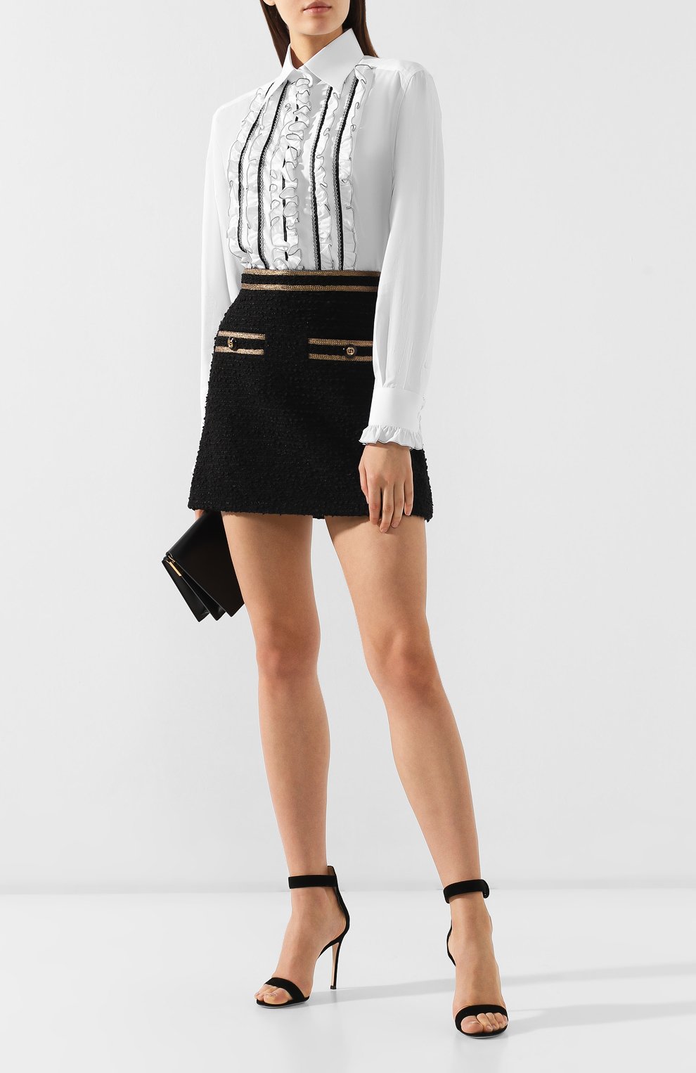 Хлопковая рубашка DOLCE & GABBANA, арт. F5K73Z/FU5K9, фото 2