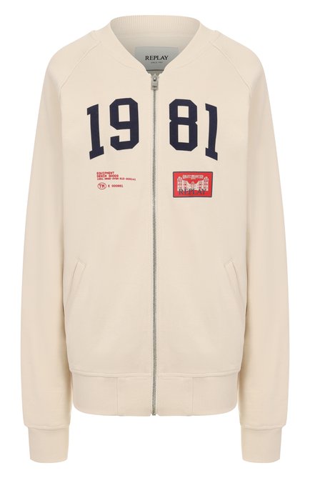 Женский хлопковая толстовка REPLAY, арт. W3508 .000.23802