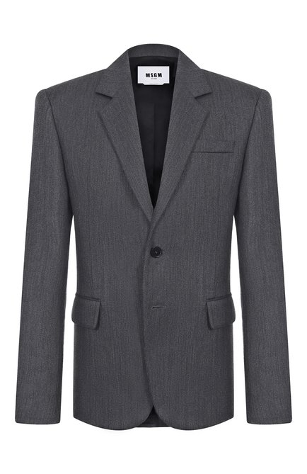 Мужской шерстяной пиджак MSGM, арт. 3940MG09/257506
