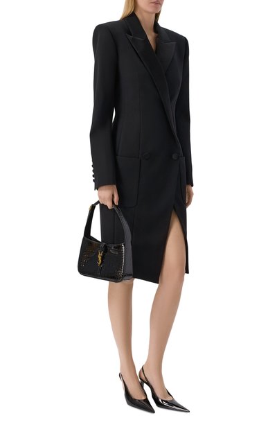 Сумка le 5 a 7 SAINT LAURENT черного цвета по цене 339000 руб., арт. 657228/AAGKR, фото 3 Сумка le 5 a 7 SAINT LAURENT, арт. 657228/AAGKR, фото 3