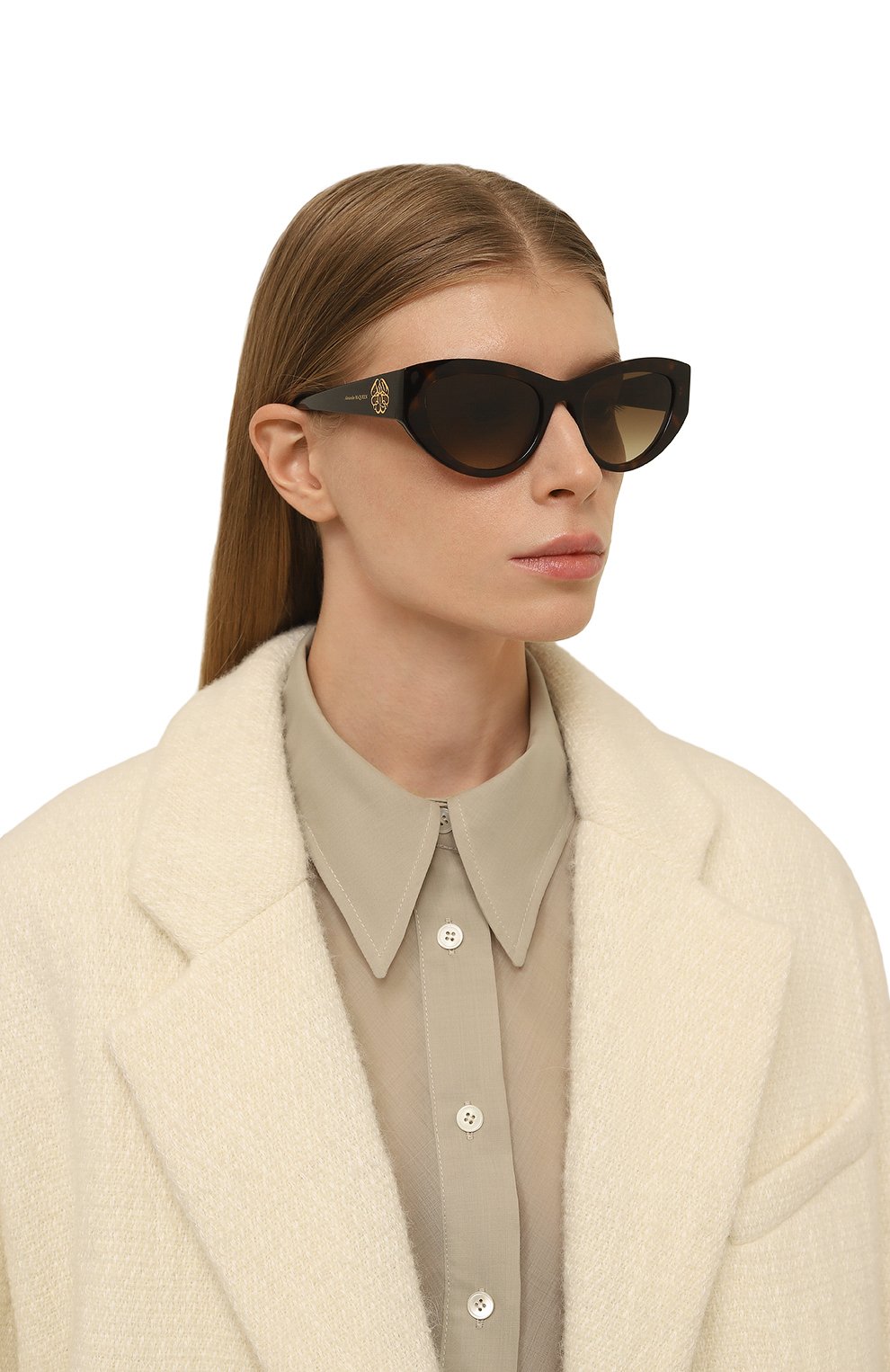 Солнцезащитные очки ALEXANDER MCQUEEN, арт. AM0377S 002, фото 2